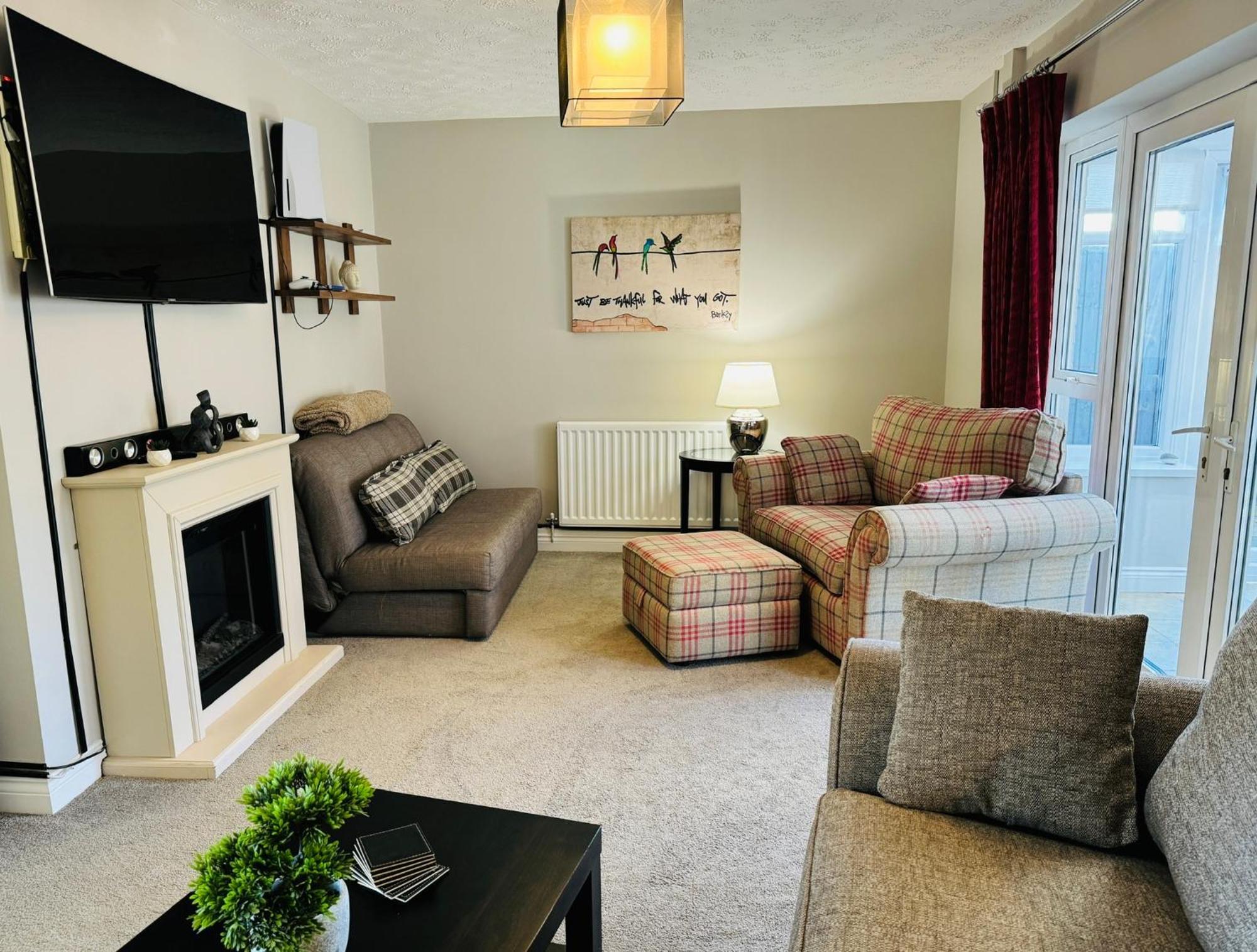 Netflix Home Jacuzzi Gym Fast Wifi Ps5 Free Parking 2 Spaces Hereford Eksteriør billede